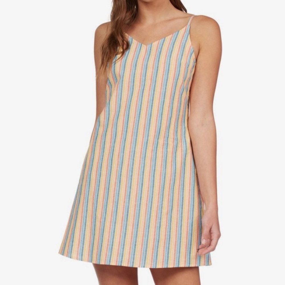 ❤️HP🎉 Roxy Saturday Morning Strappy Mini Dress